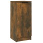 vidaXL Aparador madera contrachapada color roble ahumado 30x30x70 cm vidaXL Aparador madera contrachapada color roble ahumado 30x30x70 cm