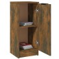vidaXL Aparador madera contrachapada color roble ahumado 30x30x70 cm vidaXL Aparador madera contrachapada color roble ahumado 30x30x70 cm