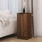 vidaXL Aparador madera contrachapada color roble marrón 30x30x70 cm vidaXL Aparador madera contrachapada color roble marrón 30x30x70 cm