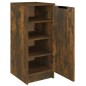 vidaXL Mueble zapatero madera contrachapada roble ahumado 30x35x70 cm vidaXL Mueble zapatero madera contrachapada roble ahumado 30x35x70 cm
