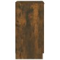 vidaXL Mueble zapatero madera contrachapada roble ahumado 30x35x70 cm vidaXL Mueble zapatero madera contrachapada roble ahumado 30x35x70 cm