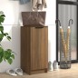 vidaXL Mueble zapatero madera contrachapada marrón roble 30x35x70 cm vidaXL Mueble zapatero madera contrachapada marrón roble 30x35x70 cm