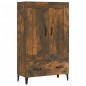 vidaXL Aparador de madera contrachapada roble ahumado 70x31x115 cm vidaXL Aparador de madera contrachapada roble ahumado 70x31x115 cm