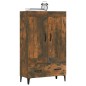 vidaXL Aparador de madera contrachapada roble ahumado 70x31x115 cm vidaXL Aparador de madera contrachapada roble ahumado 70x31x115 cm