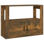vidaXL Aparador madera contrachapada color roble ahumado 80x30x60 cm vidaXL Aparador madera contrachapada color roble ahumado 80x30x60 cm
