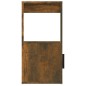 vidaXL Aparador madera contrachapada color roble ahumado 80x30x60 cm vidaXL Aparador madera contrachapada color roble ahumado 80x30x60 cm
