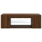 vidaXL Mueble de TV con luces LED color roble marrón 90x39x30 cm vidaXL Mueble de TV con luces LED color roble marrón 90x39x30 cm