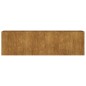 vidaXL Jardinera acero corten 280x40x80 cm vidaXL Jardinera acero corten 280x40x80 cm