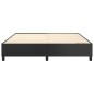 vidaXL Estructura de cama box spring cuero sintético negro 180x200 cm vidaXL Estructura de cama box spring cuero sintético negro 180x200 cm