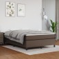 vidaXL Estructura de cama box spring cuero sintético marrón 140x190 cm vidaXL Estructura de cama box spring cuero sintético marrón 140x190 cm