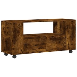 vidaXL Mueble para TV madera de ingeniería roble ahumado 102x34,5x43cm