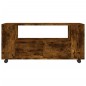 vidaXL Mueble para TV madera de ingeniería roble ahumado 102x34,5x43cm
