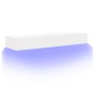 vidaXL Muebles de TV con luces LED 2 unidades blanco 60x35x15,5 cm vidaXL Muebles de TV con luces LED 2 unidades blanco 60x35x15,5 cm