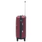 vidaXL Juego de maletas rígidas ruedas trolley 3 pzas rojo tinto ABS vidaXL Juego de maletas rígidas ruedas trolley 3 pzas rojo tinto ABS