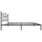 vidaXL Estructura de cama con cabecero metal negro 100x190 cm vidaXL Estructura de cama con cabecero metal negro 100x190 cm