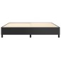 vidaXL Estructura de cama box spring cuero sintético negro 200x200 cm vidaXL Estructura de cama box spring cuero sintético negro 200x200 cm