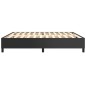 vidaXL Estructura de cama box spring cuero sintético negro 200x200 cm vidaXL Estructura de cama box spring cuero sintético negro 200x200 cm