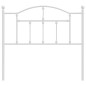 vidaXL Cabecero de metal blanco 100 cm vidaXL Cabecero de metal blanco 100 cm