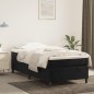 vidaXL Estructura de cama box spring terciopelo negro 90x190 cm