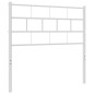 vidaXL Cabecero de metal blanco 80 cm vidaXL Cabecero de metal blanco 80 cm