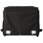 vidaXL Remolque para bicicleta hierro negro 30 kg vidaXL Remolque para bicicleta hierro negro 30 kg