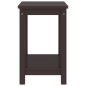 vidaXL Mesitas de noche madera maciza de pino marrón oscuro 35x30x47cm vidaXL Mesitas de noche madera maciza de pino marrón oscuro 35x30x47cm