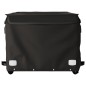 vidaXL Remolque para bicicleta hierro negro 45 kg vidaXL Remolque para bicicleta hierro negro 45 kg