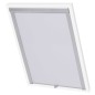 vidaXL Persiana opaca enrollable blanco P06/406 