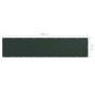 vidaXL Toldo para balcón tela oxford verde oscuro 90x400 cm