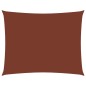 vidaXL Toldo de vela rectangular tela Oxford terracota 2x3,5 m vidaXL Toldo de vela rectangular tela Oxford terracota 2x3,5 m