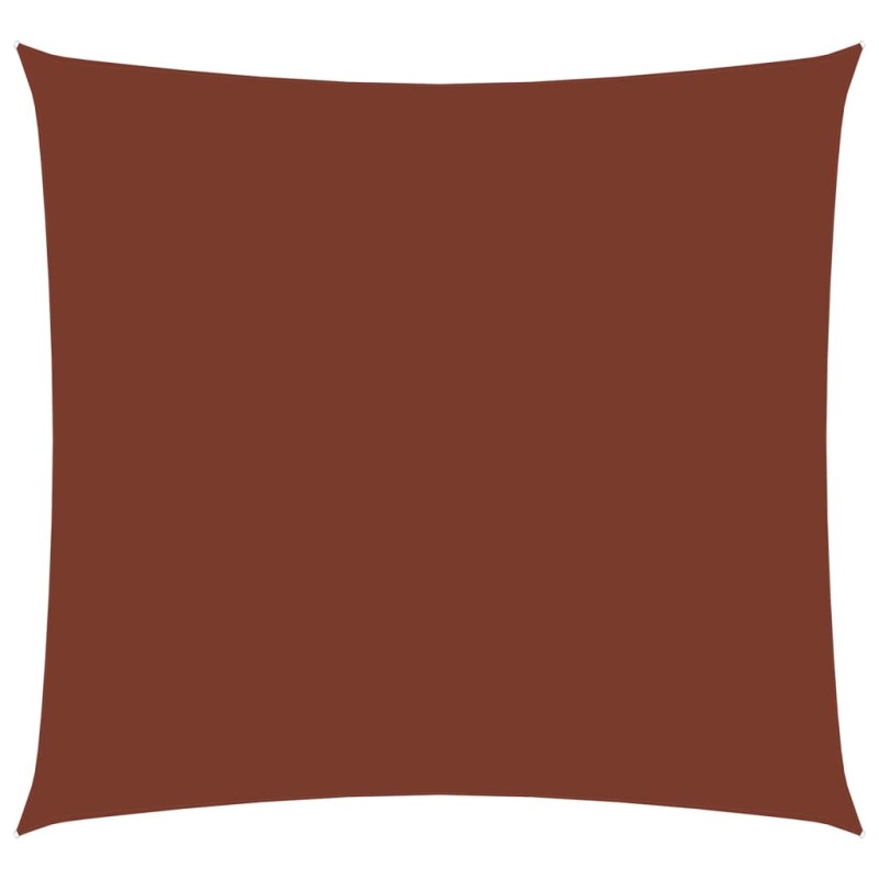 vidaXL Toldo de vela rectangular tela Oxford terracota 2,5x3 m vidaXL Toldo de vela rectangular tela Oxford terracota 2,5x3 m