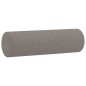 vidaXL Cojines decorativos 2 uds tela gris taupe 15x50 cm vidaXL Cojines decorativos 2 uds tela gris taupe 15x50 cm