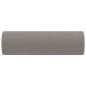 vidaXL Cojines decorativos 2 uds tela gris taupe 15x50 cm vidaXL Cojines decorativos 2 uds tela gris taupe 15x50 cm