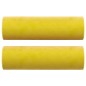 vidaXL Cojines decorativos 2 uds terciopelo amarillo 15x50 cm