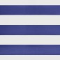 vidaXL Toldo retráctil aluminio y tela azul y blanco 3x2,5 m vidaXL Toldo retráctil aluminio y tela azul y blanco 3x2,5 m