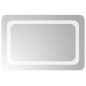 vidaXL Espejo de baño con LED 60x40 cm vidaXL Espejo de baño con LED 60x40 cm