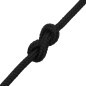 vidaXL Cuerda de barco polipropileno negro intenso 10 mm 250 m vidaXL Cuerda de barco polipropileno negro intenso 10 mm 250 m