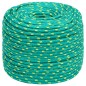 vidaXL Cuerda de barco polipropileno verde 8 mm 100 m vidaXL Cuerda de barco polipropileno verde 8 mm 100 m