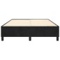 vidaXL Estructura de cama box spring terciopelo negro 140x200 cm vidaXL Estructura de cama box spring terciopelo negro 140x200 cm
