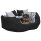 vidaXL Cojín para perro reversible y lavable gris y negro 65x50x20 cm vidaXL Cojín para perro reversible y lavable gris y negro 65x50x20 cm