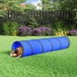 vidaXL Túnel para perros poliéster azul Ø40x200 cm vidaXL Túnel para perros poliéster azul Ø40x200 cm