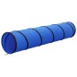 vidaXL Túnel para perros poliéster azul Ø40x200 cm vidaXL Túnel para perros poliéster azul Ø40x200 cm