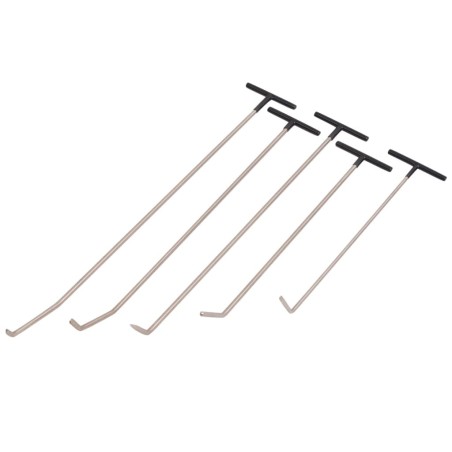 vidaXL Set reparación de abolladuras sin pintura acero inox 21 piezas