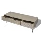 vidaXL Mueble para TV con 3 cajones gris 120x40x36 cm vidaXL Mueble para TV con 3 cajones gris 120x40x36 cm