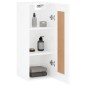 vidaXL Armario de pared madera ingeniería blanco brillo 34,5x34x90 cm vidaXL Armario de pared madera ingeniería blanco brillo 34,5x34x90 cm