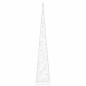vidaXL Cono de luz LED decorativo acrílico blanco frío 120 cm vidaXL Cono de luz LED decorativo acrílico blanco frío 120 cm