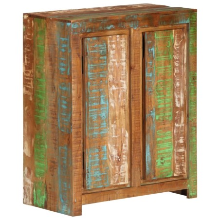 vidaXL Aparador de madera maciza reciclada 60x33x75 cm