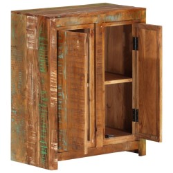 vidaXL Aparador de madera maciza reciclada 60x33x75 cm