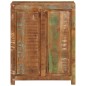 vidaXL Aparador de madera maciza reciclada 60x33x75 cm