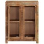 vidaXL Aparador de madera maciza reciclada 60x33x75 cm